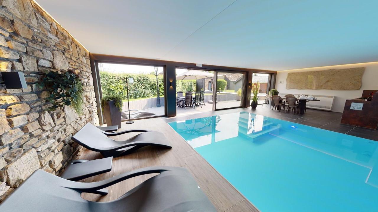Ferienhof A&B Wellness Villa 12 Personen Hunningen Exterior foto